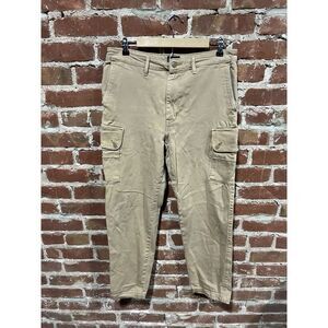 Levis Mens Brown Cargo Pants Size 34 x 32